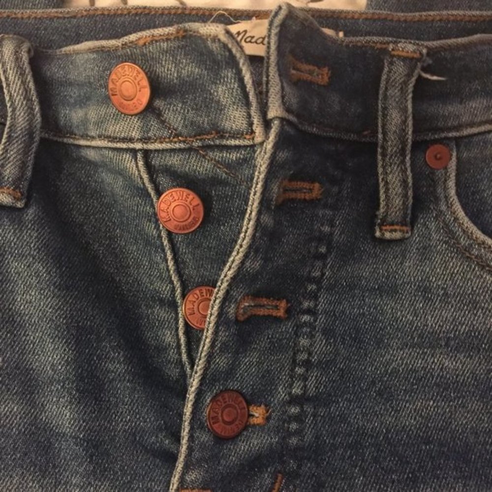 Madewell 10" High Rise Skinny 28P
